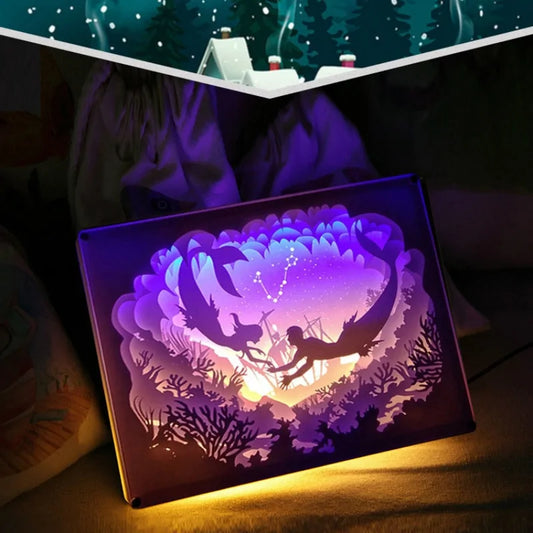 Constellation Paper Carving Lamp Nightlight