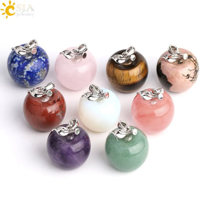 Crystal Apple Pendants