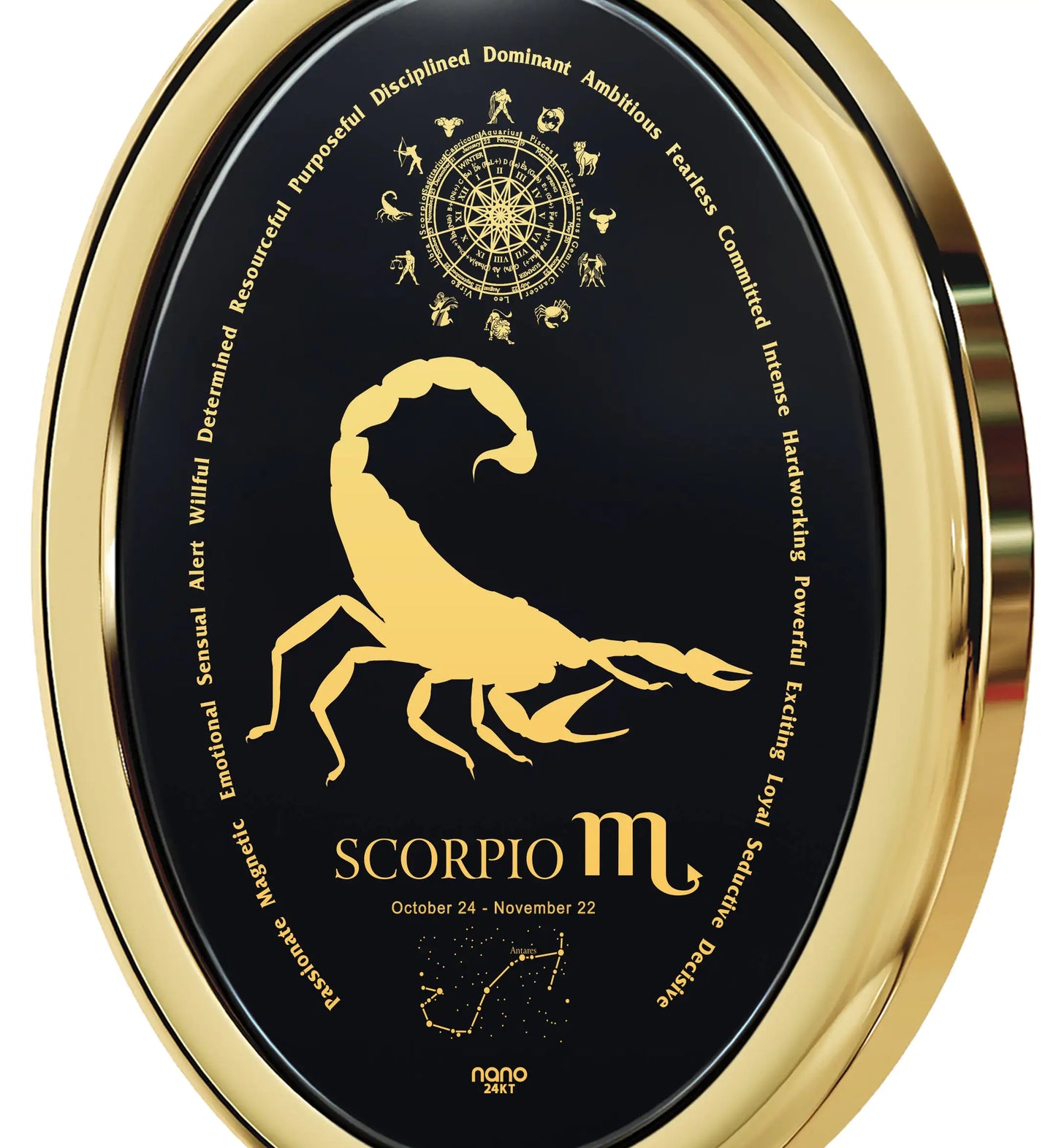 Scorpio Plated Necklace