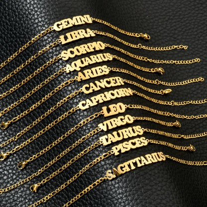 Zodiac Sign Bracelet