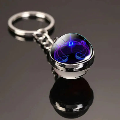 Luminous Zodiac Keychain