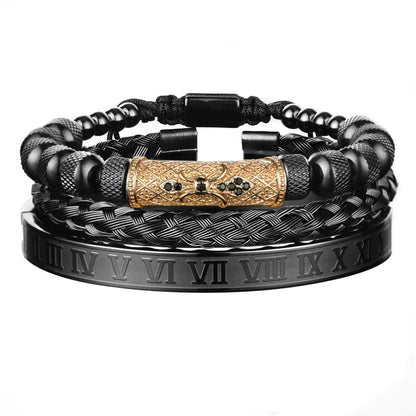 Roman Number Bracelet for Men