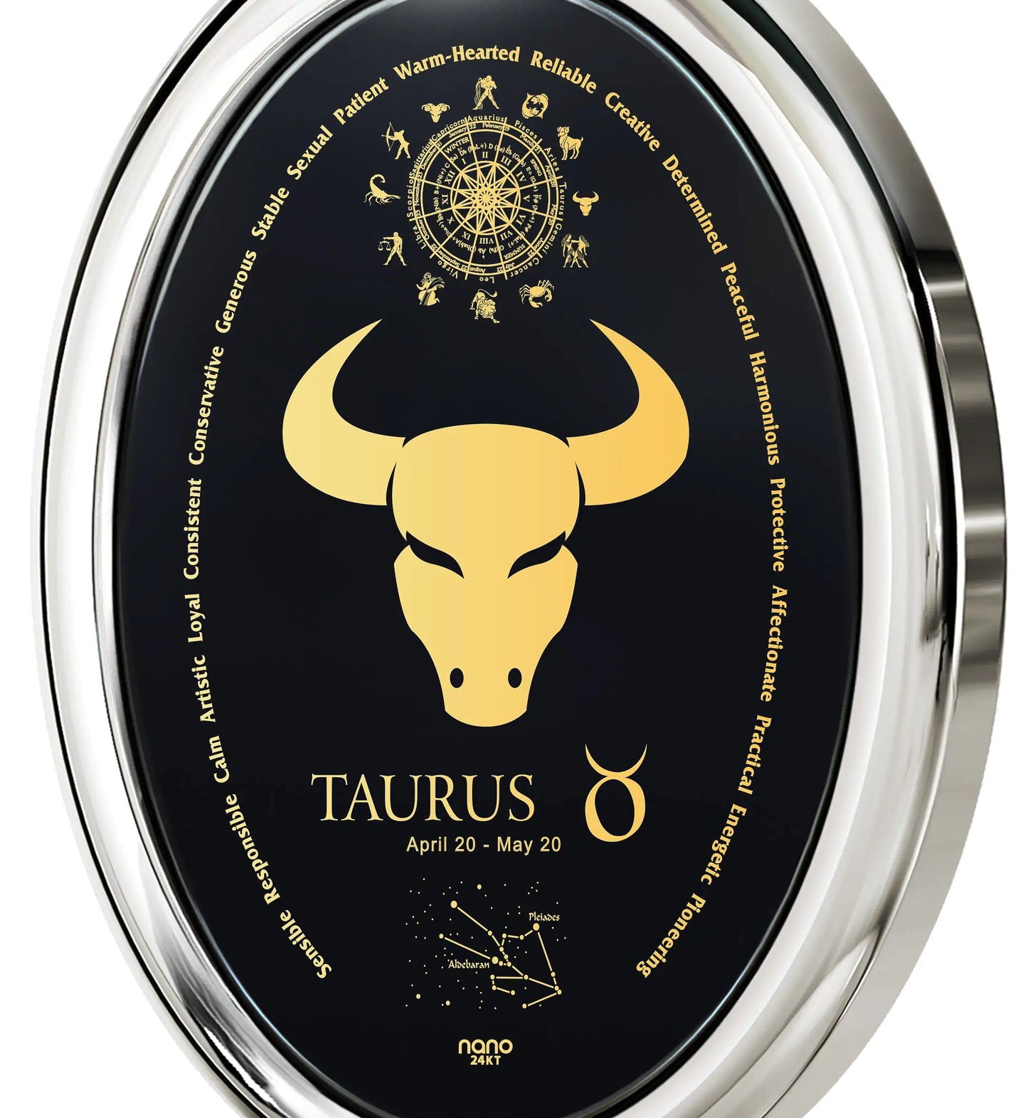 Taurus Plated Necklace