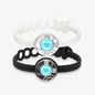 Long Distance Touch Bracelets for Couples-Candy Series, Vibration & Light up for Love Couples Bracelets Relationship Gift