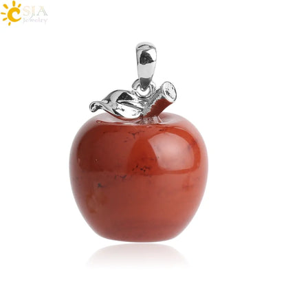 Crystal Apple Pendants