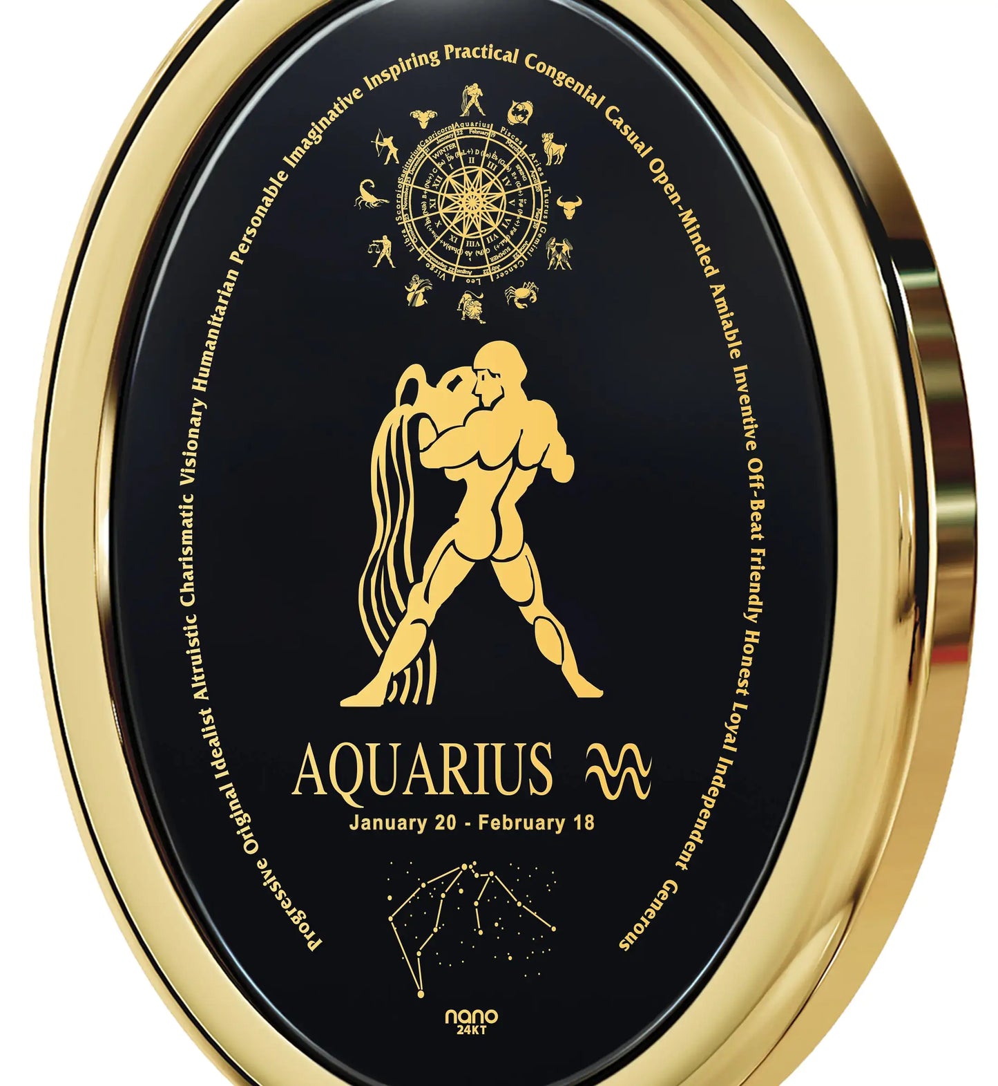 Aquarius Plated Necklace