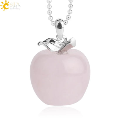 Crystal Apple Pendants