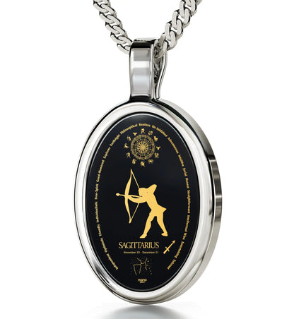 Sagittarius Plated Necklace