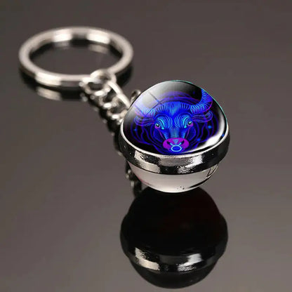 Luminous Zodiac Keychain