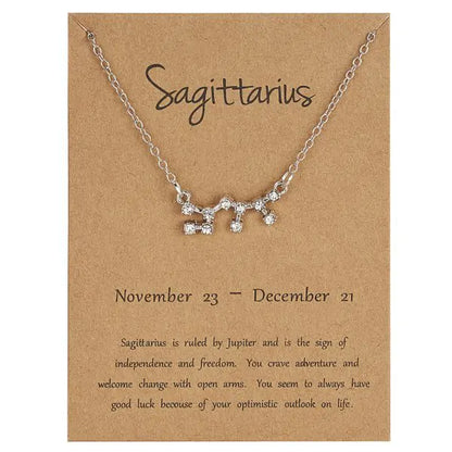 Constellation Zodiac Sign Necklace