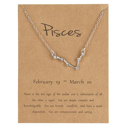 Constellation Zodiac Sign Necklace