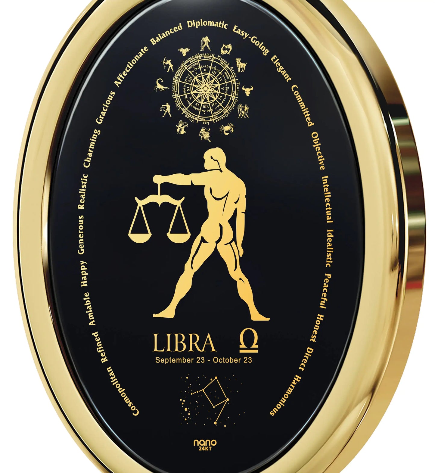 Libra Plated Necklace