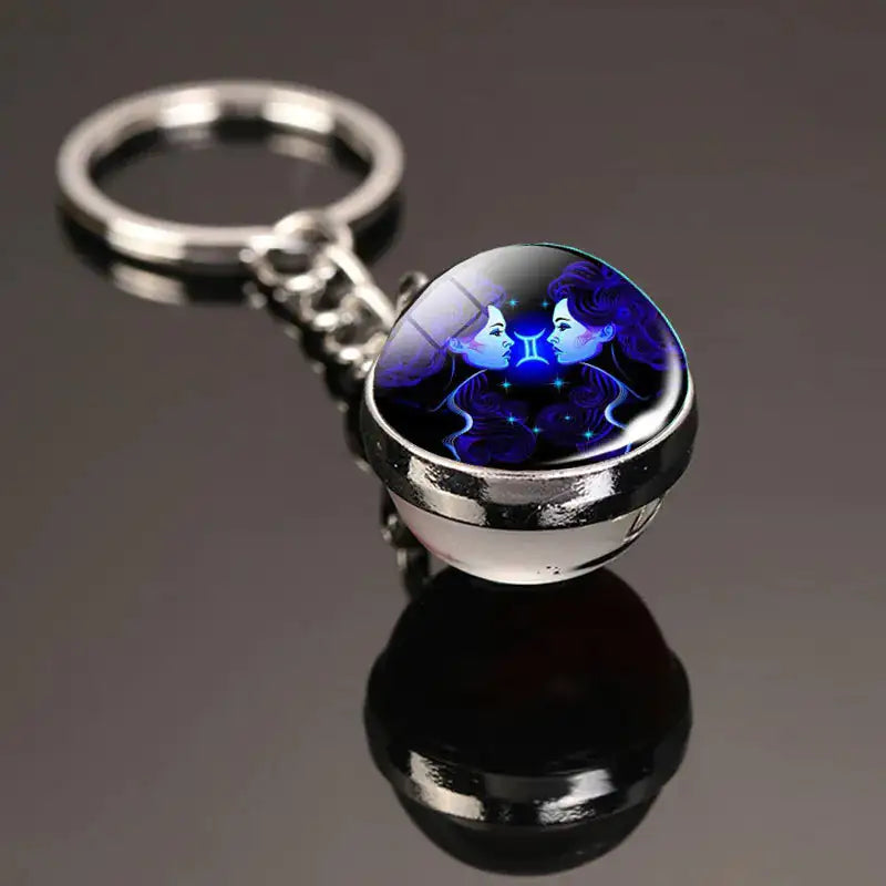 Luminous Zodiac Keychain