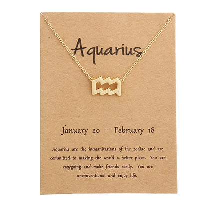 Zodiac Sign Necklace