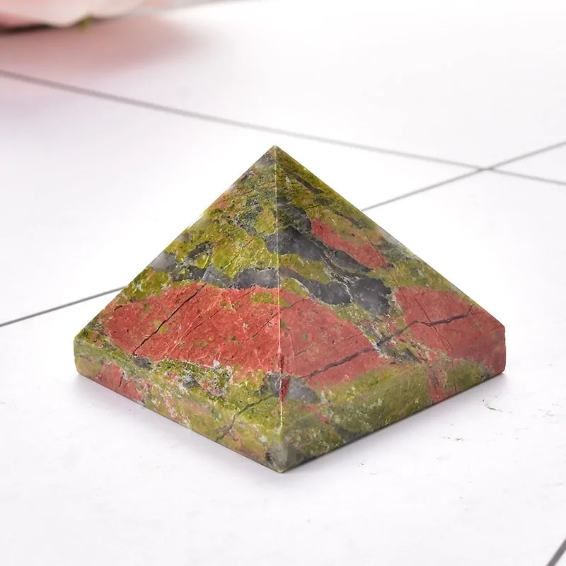 Natural Pyramid Healing Stone