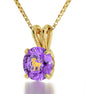 Aries Crystal Pendant Necklace