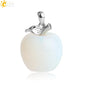 Crystal Apple Pendants