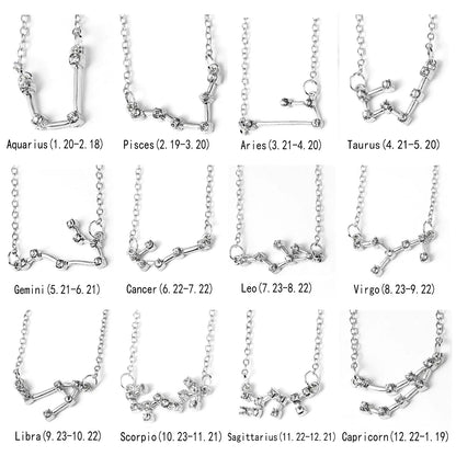 Constellation Zodiac Sign Necklace