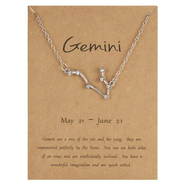 Constellation Zodiac Sign Necklace