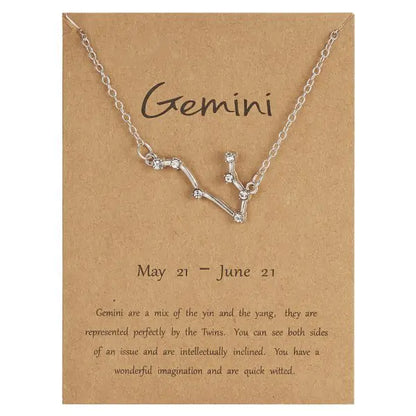 Constellation Zodiac Sign Necklace