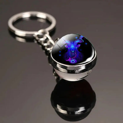 Luminous Zodiac Keychain