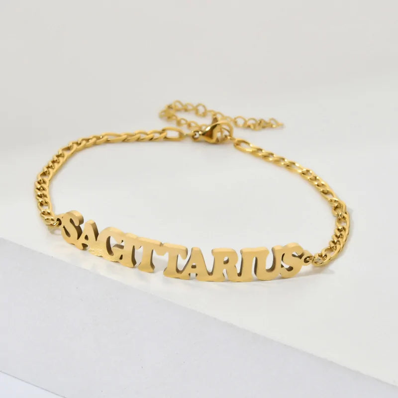 Zodiac Sign Bracelet