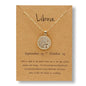 Gold & Silver Zodiac Sign Necklace