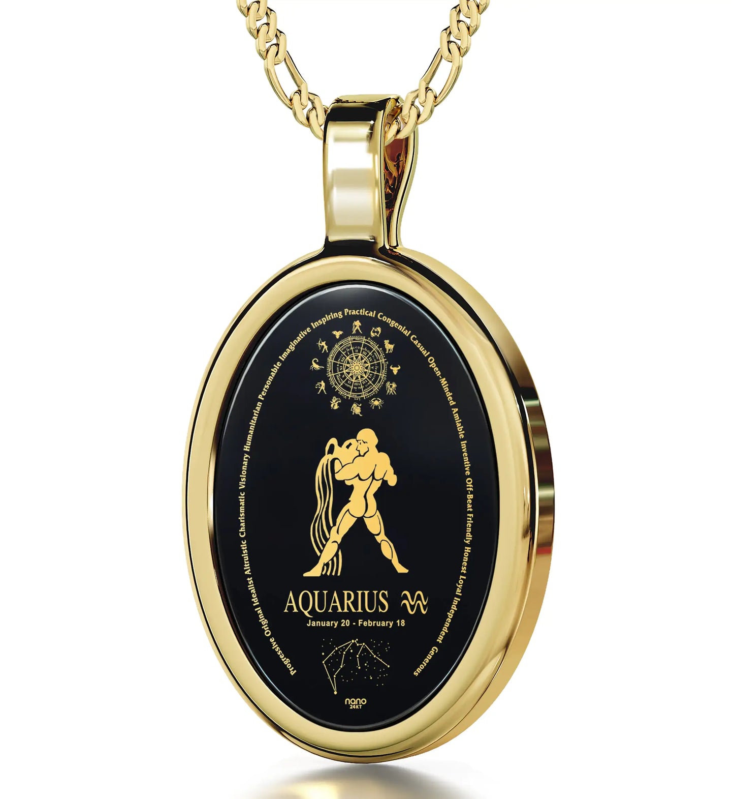 Aquarius Plated Necklace