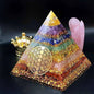 7 Chakra Healing Awakening Orgonite Pyramid