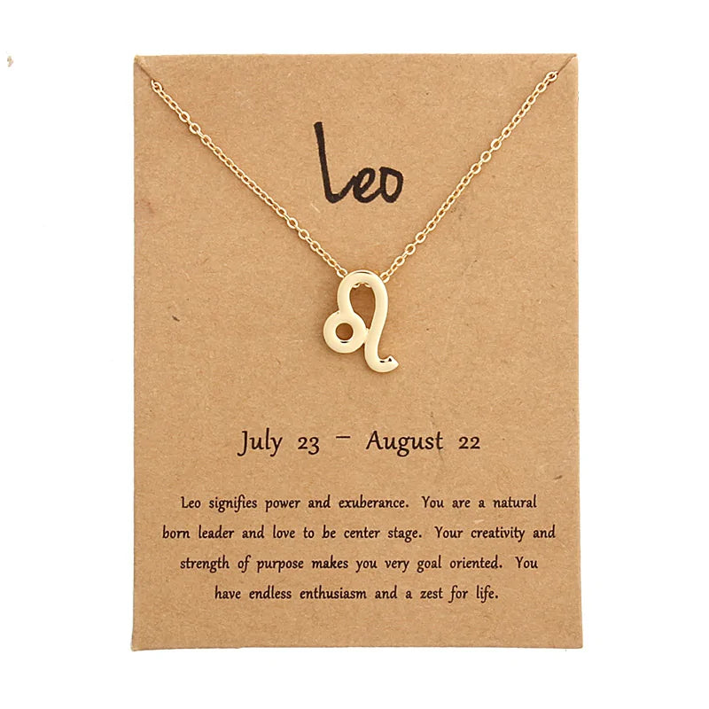 Zodiac Sign Necklace