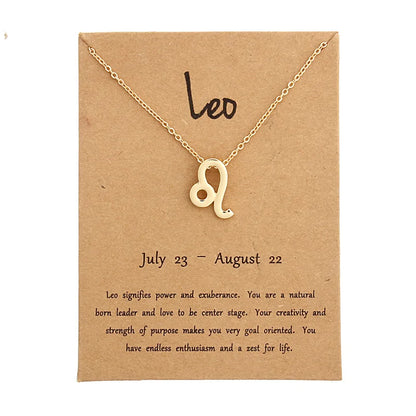 Zodiac Sign Necklace