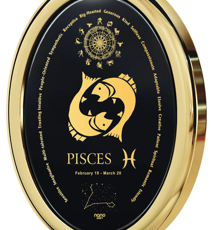 Pisces Plated Necklace