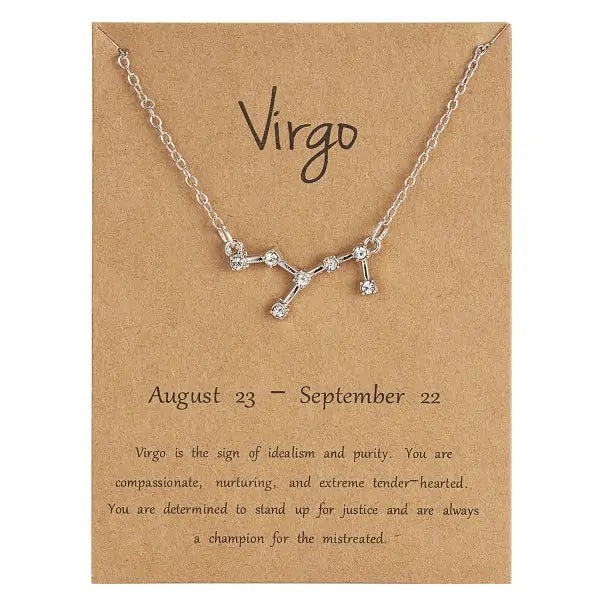 Constellation Zodiac Sign Necklace