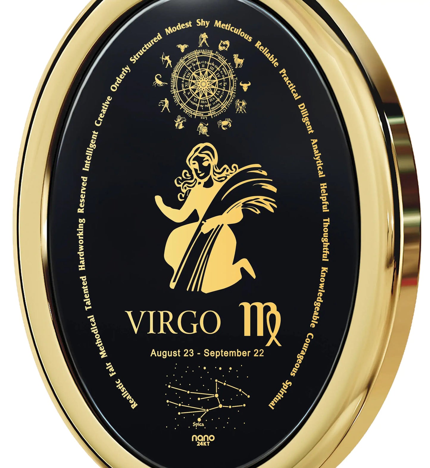 Virgo Plated Necklace