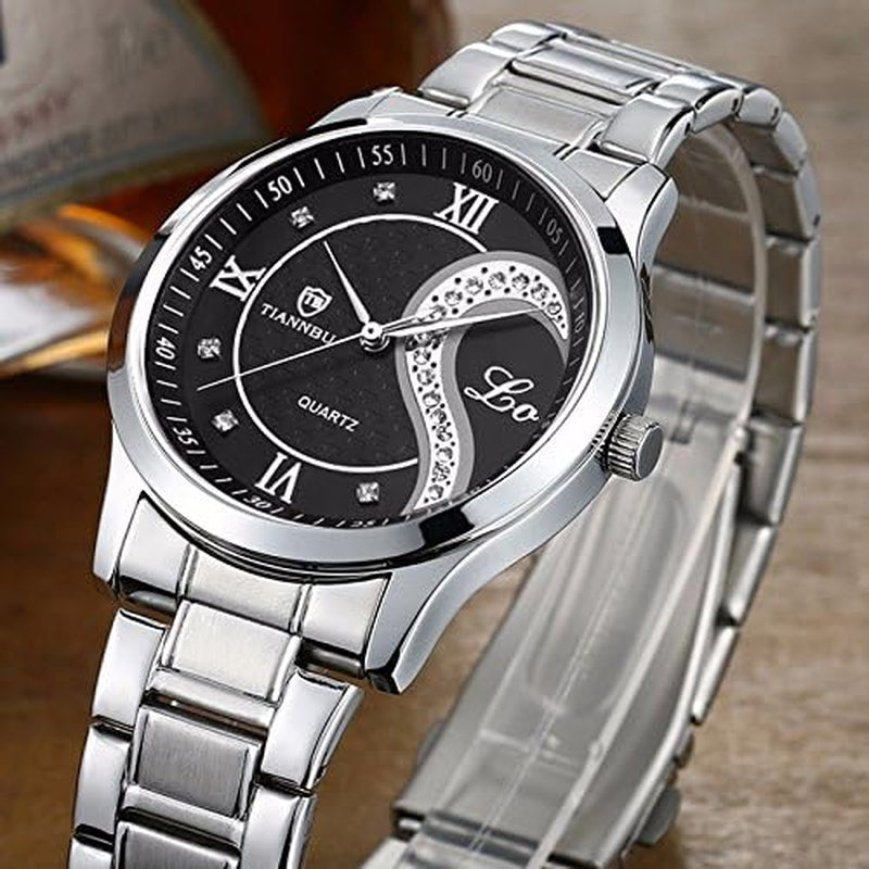 Valentine'S Romantic His and Hers Quartz Analog Wrist Watches Gifts Set for Lovers Set of 2