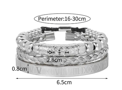 Roman Number Bracelet for Men