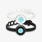 Long Distance Touch Bracelets for Couples-Candy Series, Vibration & Light up for Love Couples Bracelets Relationship Gift