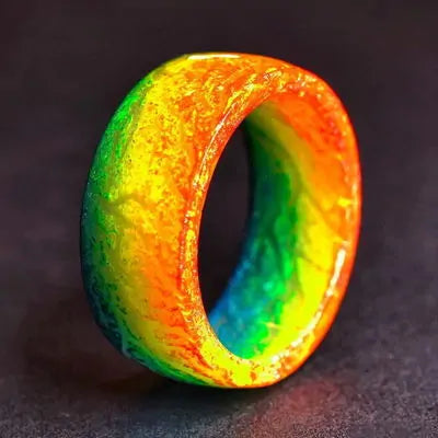 Glowing Luminous Rings