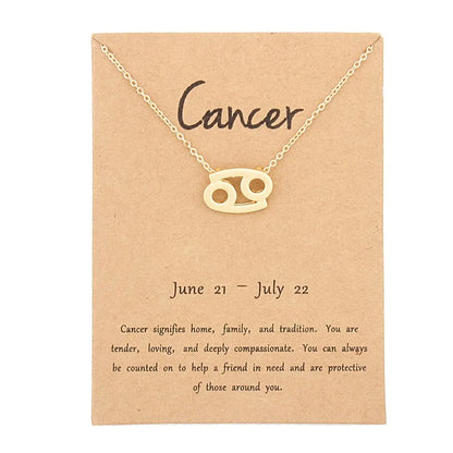 Zodiac Sign Necklace