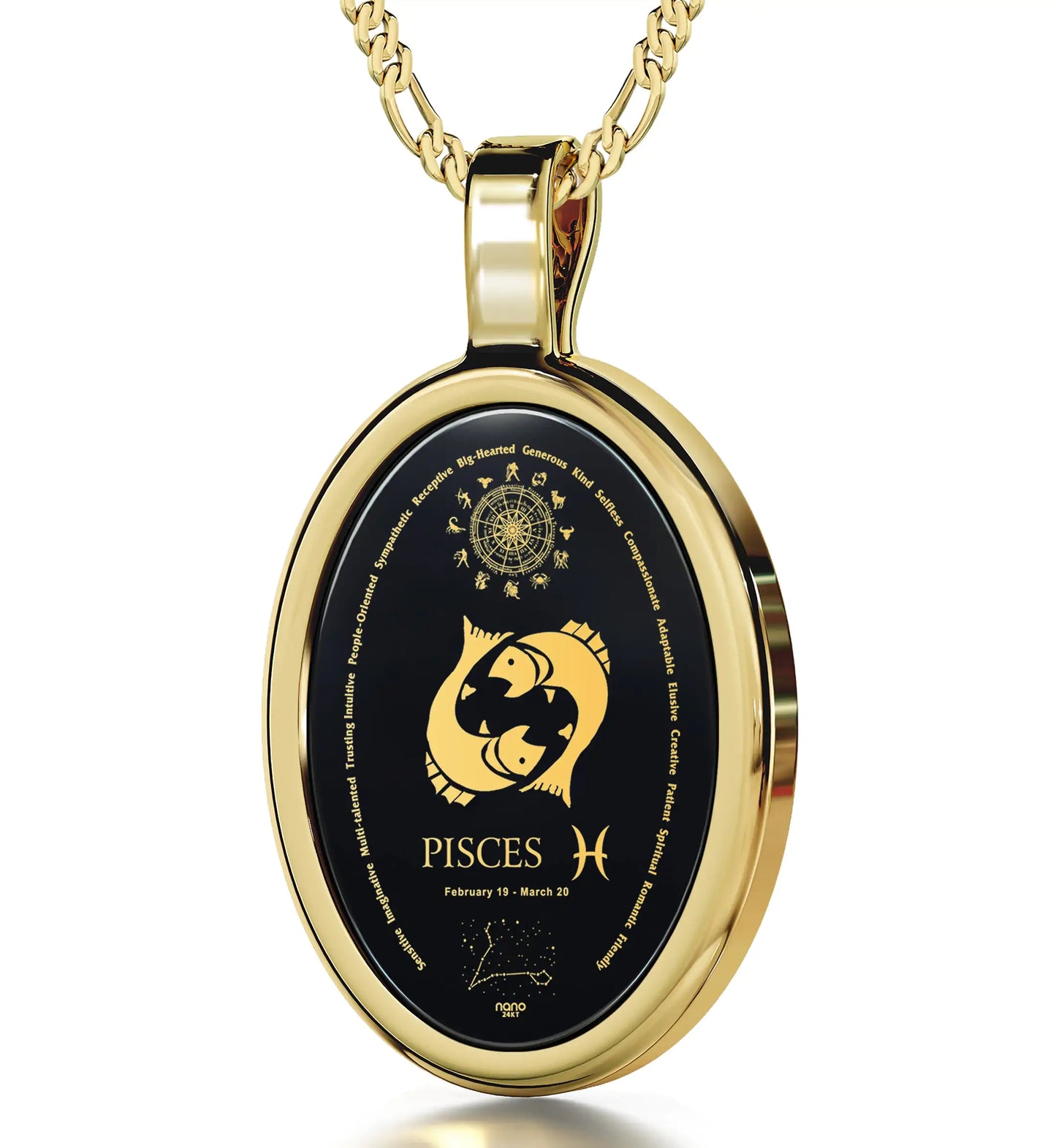 Pisces Plated Necklace