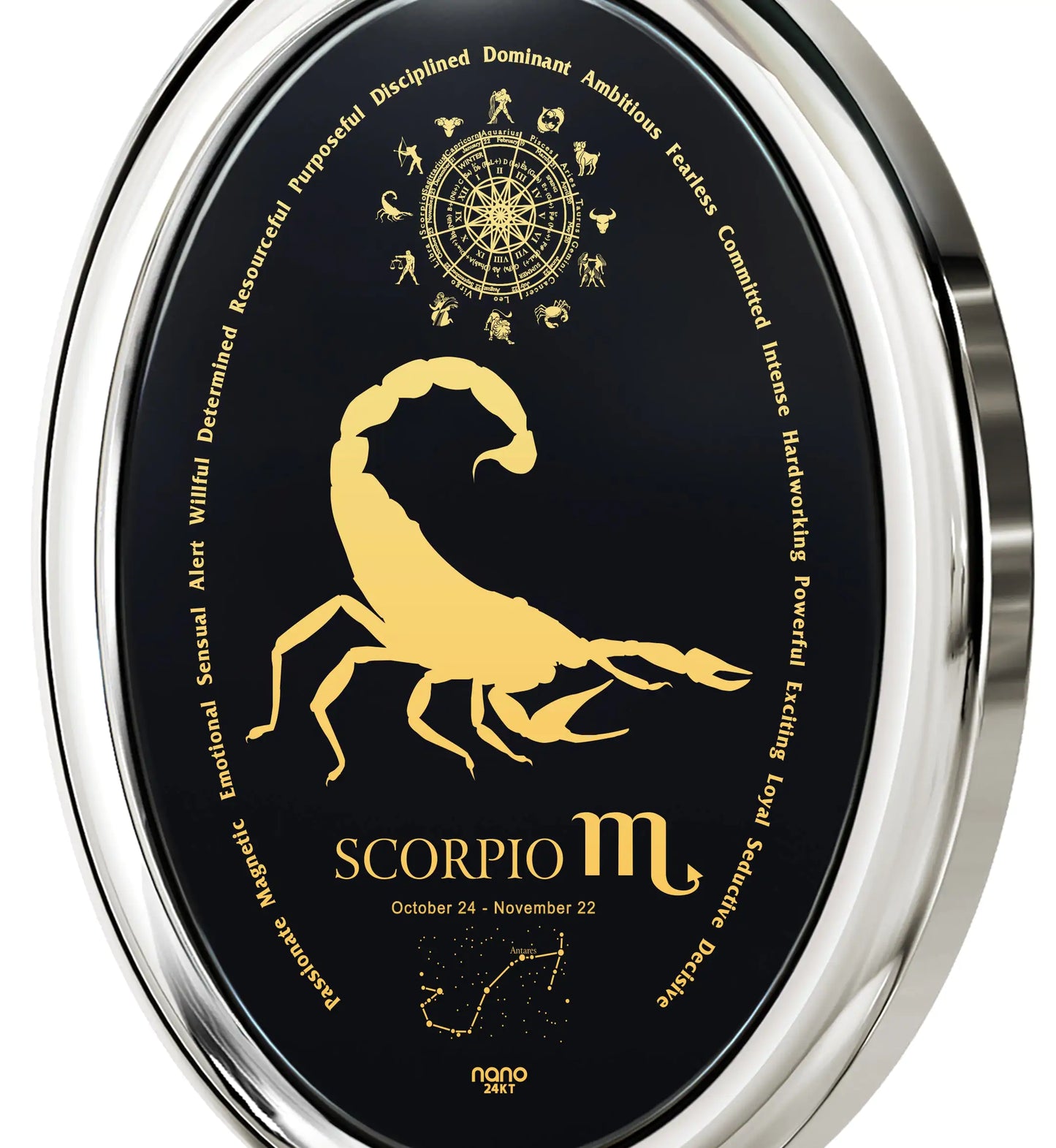 Scorpio Plated Necklace