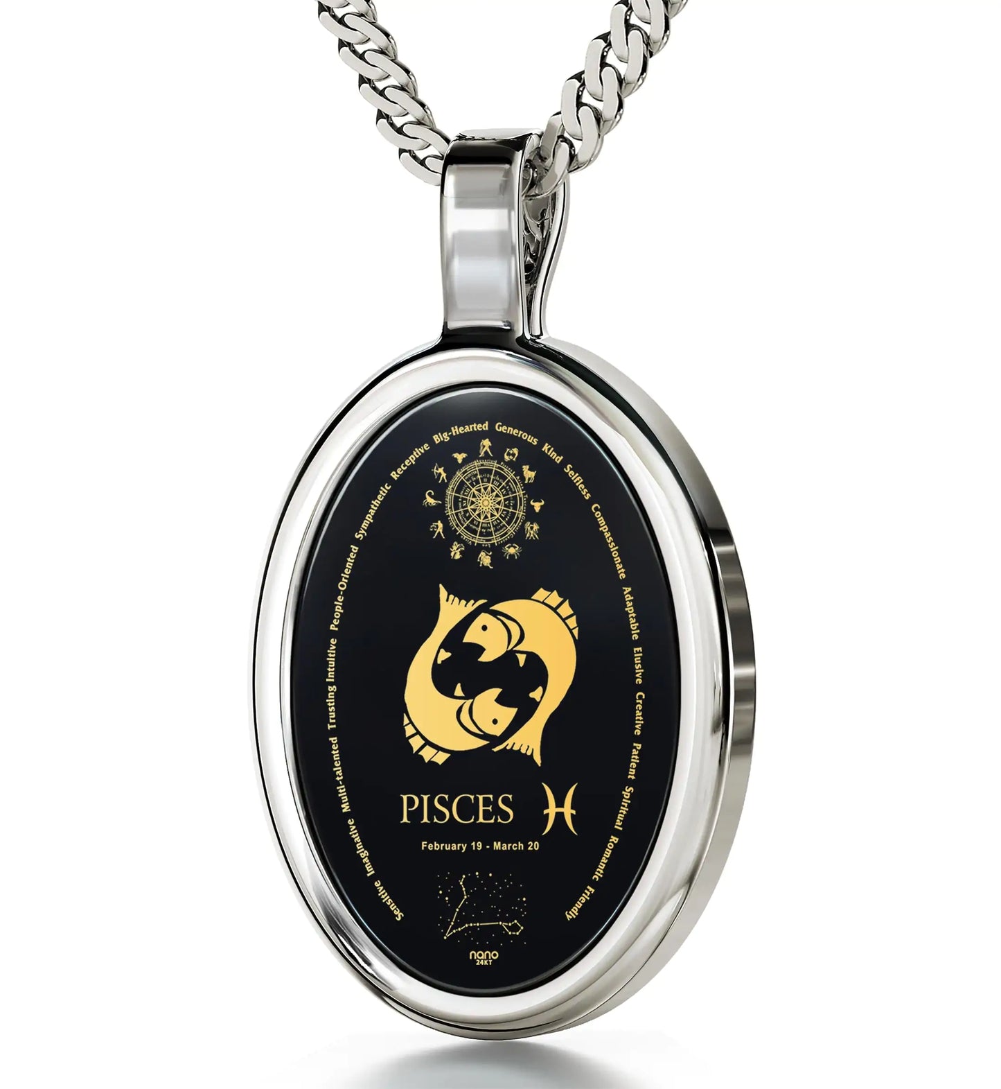 Pisces Plated Necklace