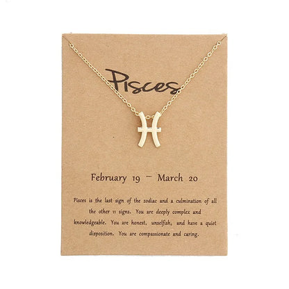 Zodiac Sign Necklace