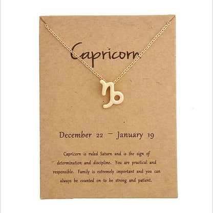 Zodiac Sign Necklace