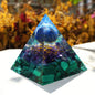 Lapis Lazuli Sphere Orgone Pyramid: Healing Orgonite