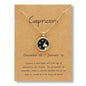 Gold & Silver Zodiac Sign Necklace