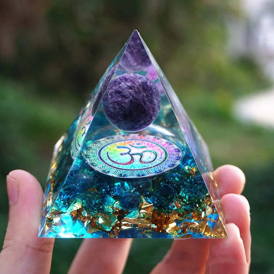 Energy Generator Orgone Crystal Pyramid