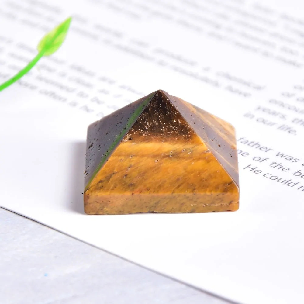 Natural Pyramid Healing Stone