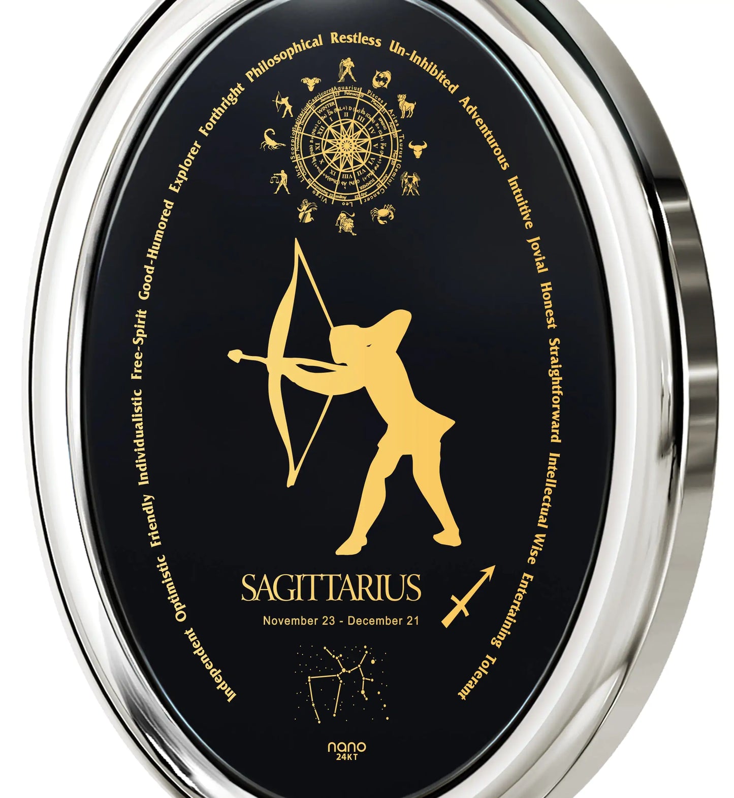 Sagittarius Plated Necklace