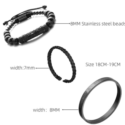 Roman Number Bracelet for Men